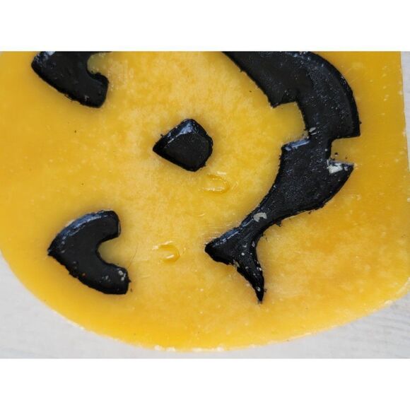 Pumpkin jack-o-lantern candle happy Halloween home decor - Picture 11 of 13